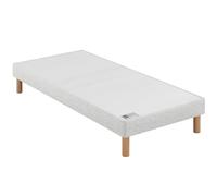 Bultex Sommier tapissier à Lattes recouvertes Power 100x200 en Bois - Blanc