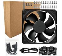Bulto Bambu Lab P2S Kit de ventilateur d'échappement externe pour imprimante 3D Bambu Lab P2S, ventilation active du flux d'air - Réduit les COV et les fumées, améliore la filtration et