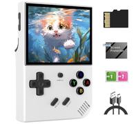 BuLuHAHA RG35XX Plus Console de Jeu Portable rétro, 64G Console rétro 3.5" IPS, système Linux Arm Cortex-A53, Console de Jeu Portable Supporte la Sortie TV HDMI 3300mAh