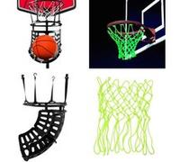 BUMBER Pack de Basket-Ball Retour de ballon et filet phosphorescent Noir