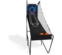BUMBER Panier de basket pliable Monoshot SAN DIEGO avec Compteur de point électronique Noir