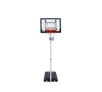 BUMBER Panier de Basket sur Pied Charlotte Réglable en Hauteur de 2m10 à 2m60, Portable et déplacable