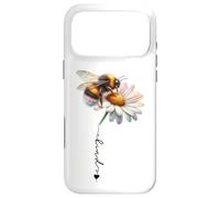 Bumble Bee Flower Cute Bee Daisy Honeycomb Be Kind Bee Boho Coque pour iPhone 17 Pro Max