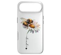 Bumble Bee Flower Cute Bee Daisy Honeycomb Be Kind Bee Boho Coque pour iPhone Air