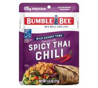 Bumble Bee®, Seasoned Tuna Pouch, 2.5oz Pouch (Pack of 8) (Spicy Thai Chili)