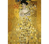 Bumblebeaver Gustav Klimt Portrait of Adele Bloch Bauer I Old Art Painting Print 12x16 inch 30x40cm La publicité Peindre