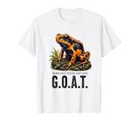 Bumblebee Poison Fléchette Grenouille Chèvre Illustration Amphibien T-Shirt Graphique avec Valeur