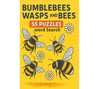 Bumblebees Wasps and bees 55 Puzzle word search: insects word search, puzzle book