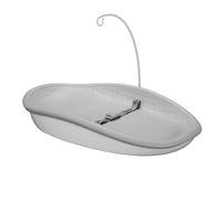 Bumbo Baby Max Matelas à langer facile à nettoyer avec harnais de sécurité et coussin de réglage anti-roulis Gris froid