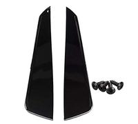 Bumdenuu 2 PièCes Avant Pare-Chocs LatéRal SéParateur d'air Becquet Noir pour Benz Mercedes W176 A180 A200 A220 A250 Amg A45 Une Classe 2016-2018