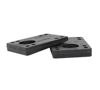 Bumdenuu 2 PièCes Caoutchouc Planche à roulettes Riser Joint Incliné 6-12Mm Longboard Amortisseurs Terre Surf Planche à roulettes Accessoires