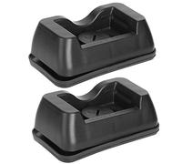 Bumdenuu 2 PièCes SéRies Bloc de Support de Point de Coussin de Levage de Cric de Voiture 2039970186 Adapté pour Mercedes- A209 C209 C215 W20 W203 W220 W210 W211