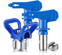 Bumdenuu 3 PièCes Embouts de PulvéRisation Airless PulvéRisateur de Peinture Embout Garde Buse de Remplacement du SièGe pour Airless Peinture en AéRosol Buse(417,619)