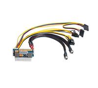 Bumdenuu 450W 24Pin 12V DC EntréE Pic 450W Sortie Realan Mini ITX Pico PSU DC ATX PC Interrupteur DC-DC ATX Alimentation pour Ordinateur