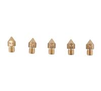 Bumdenuu 5 PièCes AdaptéEs à la Buse de Chauffage à TêTe D'Extrusion à Chaud Zortrax M200 V2 Buse en Laiton 0.4Mm H59