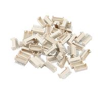 Bumdenuu 50 pièces BTC BCH ZEC Connecteur minier 2X9P Connecteur mâle courbé Pin Convient pour Asic Miner Antminer S9 Z11 S9 X3 A1