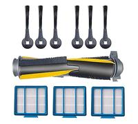 Bumdenuu Accessoires de rechange pour robot aspirateur IQ Self-Empty, rouleaux latéraux, filtre, brosse principale pour le nettoyage du robot aspirateur pour le nettoyage RV1000SEU