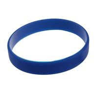 Bumdenuu Bande de la Poignet Bracelet en Silicone en Caoutchouc a la Mode Elastique - Bleu Fonce