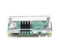 Bumdenuu Boîtier en acrylique Kit 4 en 1 pour Zero W et Pi Zero avec dissipateur de chaleur