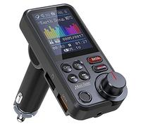 Bumdenuu BT93 Lecteur Mp3 pour Voiture U Musique Bluetooth 5.0 Émetteur Réglage Mode EQ Charge pour Voiture USB