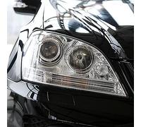 Bumdenuu Convient pour Mercedes- W164 ML350 500 2005-2008 CôTé Droit Phare Lentille Couvercle Phare Transparent Abat-Jour Coque Verre