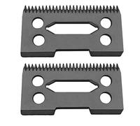 Bumdenuu Coupeur de rechange en céramique en céramique de 2 pièces, coupe de rechange en céramique un 28 dents Clipper un 2 trous, noir