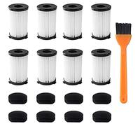 Bumdenuu Filtre de rechange pour aspirateur D600 et Handy Force RBT 2761 RBT 2759 - Contient 8 filtres + 8 filtres en mousse