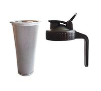 Bumdenuu Filtre D'Infusion à Froid, Filtre à Café D'Infusion à Froid, Couvercle de Pot pour Passoire à Café CafetièRe à Infusion Froide pour Bocaux de 86 Mm 2