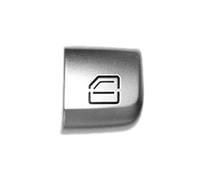 Bumdenuu Interrupteur de bouton de levage en verre pour fenêtre intérieure de voiture pour Classe C W205 C180 C200 C260 C300 C63 W204 4
