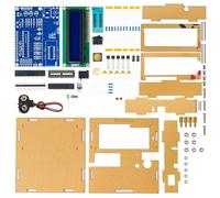 Bumdenuu Le kit de bricolage du testeur de transistors peut remplacer un multimètre pour les mesures électroniques telles que la résistance et l'inductance