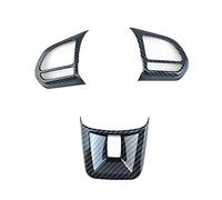 Bumdenuu Lot de 3 autocollants de décoration intérieure pour MG5 MG6 MG ZS en fibre de