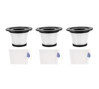 Bumdenuu Lot de 3 filtres HEPA de rechange compatibles avec aspirateur sans K17