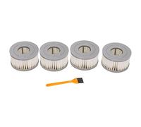 Bumdenuu Lot de 4 filtres HEPA pour aspirateur à main sans JV85 JV85 H9