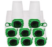 Bumdenuu Lot de 8 sacs d'aspirateur pour Vorwerk Folletto VB100 VB 100 FP100 100 sacs de rechange pour aspirateur sans fil