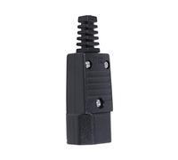 Bumdenuu Noir IEC-320 C14 Fiche Male Inlet Socket Connecteur 250V 10A