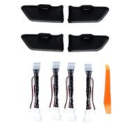 Bumdenuu pour Toyota Corolla 2020 2021 Porte Bol Accoudoir AtmosphèRe LumièRe IntéRieur LED Bleu Porte Bol PoignéE Cadre LumièRe