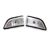 Bumdenuu RéTroviseur de Voiture Clignotant Couvercle de Lampe Indicateur Lentille pour Volvo XC60 2009-2013 31217288 31217289