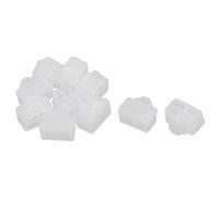 Bumdenuu RJ45 Bouchon de protection antipoussière Port Ethernet clair Tpon Prise 10 pcs