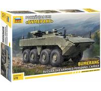 BUMERANG Russian 8x8 Armored Personnel Carrier - ZVEZDA 1/72 PLASTIC KIT