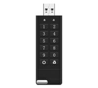 Bumiva Clé USB Sécurisée USB 3.0 Cryptée et Sécurisée Clé USB Flash Cryptée Matériellement 32 Go