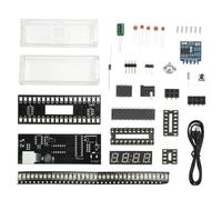 Bumiva DC 5V LED Colorée Contrôle du Son Rythme Module D'Éclairage Horloge Numérique Kit D'Entraînement de Soudage Électronique DIY