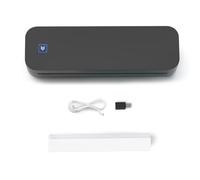 Bumiva Imprimante Thermique Portable A4 sans Encre pour Bureau, Photo, PDF, Document, Mémo, Pochoir, Impression Noire