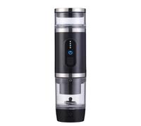 Bumiva Machine à Portable Rechargeable par USB avec Mousseur à Lait pour Voyages, Camping, Caravaning, Randonnées ou Bureau.