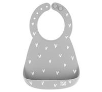 Bumkins - Bavette en silicone - Hearts (6-24 mois)