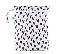 Bumkins Sac étanche pour bébé, Voyage, Maillot de Bain, Couches en Tissu, pièces de Pompe, Piscine, vêtements de Sport, Articles de Toilette, Sangle à Poussette, garderie, Sac réutilisable zippé,