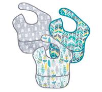 Bumkins - SuperBib® Bavoir pour bébé (3 paquet), 6-24 mois, Feathers, Arrow, Quill