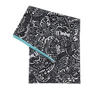 Bumkins Tapis de Sol imperméable et Lavable pour Sol ou Table, sous chaises Hautes, Art, Artisanat, Jeu 42x42 - Be Kind