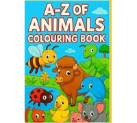 Bumper A-Z of Animals Colouring Book