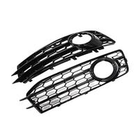Bumper Fog Light Grill for A3 8P 2009-2012 1 Pair Car Front Bumper Fog Light Mesh Grille Component Fog Lamp Honeycomb Grille Covers