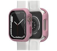 Bumper OtterBox Eclipse avec Protecteur d'écran intégré pour Apple Watch Series 9/8/7-41mm, Verre trempé, Antichoc, Anti-Chute, Coque de Protection, élégant pour Apple Watch, Rose